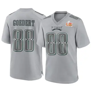 Philadelphia Eagles Men's Dallas Goedert Game Atmosphere Fashion Super Bowl LIX Jersey - Gray