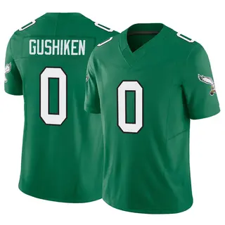 Philadelphia Eagles Men's Kapena Gushiken Limited Kelly Alternate Vapor F.U.S.E. Jersey - Green