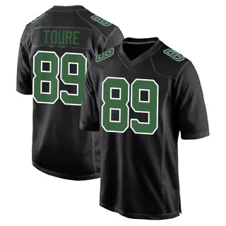 Philadelphia Eagles Men's Samori Toure Game Carbon Green Fashion Jersey - Black/Kelly