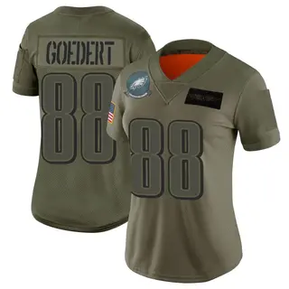 Philadelphia Eagles Women's Dallas Goedert Limited 2019 Salute to Service Jersey - Camo