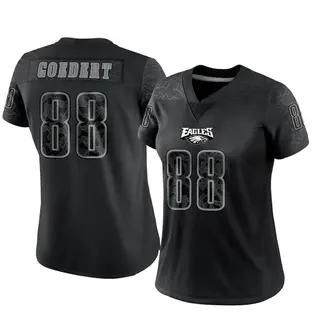 Philadelphia Eagles Women's Dallas Goedert Limited Reflective Jersey - Black