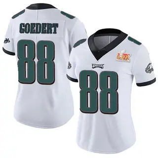 Philadelphia Eagles Women's Dallas Goedert Limited Vapor Untouchable Super Bowl LIX Jersey - White
