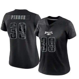 Philadelphia Eagles Women's Dameon Pierce Limited Reflective Jersey - Black