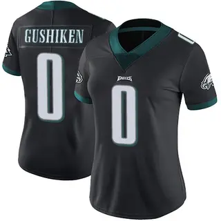 Philadelphia Eagles Women's Kapena Gushiken Limited Alternate Vapor Untouchable Jersey - Black