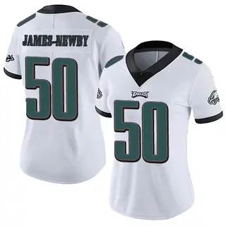 Philadelphia Eagles Women's Keyshawn James-Newby Limited Vapor Untouchable Jersey - White