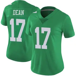 Philadelphia Eagles Women's Nakobe Dean Limited Vapor Untouchable Jersey - Green