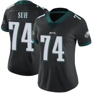 Philadelphia Eagles Women's Ndamukong Suh Limited Alternate Vapor Untouchable Jersey - Black