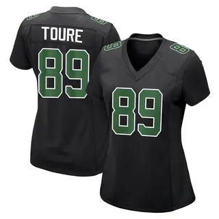 Philadelphia Eagles Women's Samori Toure Game Carbon Green Fashion Jersey - Black/Kelly