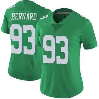 Philadelphia Eagles Women's Uar Bernard Limited Vapor Untouchable Jersey - Green