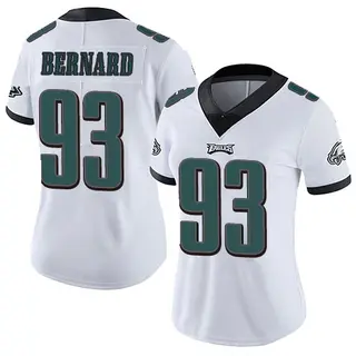 Philadelphia Eagles Women's Uar Bernard Limited Vapor Untouchable Jersey - White