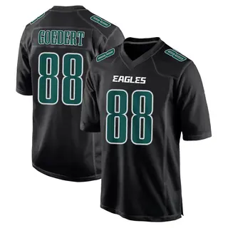 Philadelphia Eagles Youth Dallas Goedert Game Carbon Fashion Jersey - Black