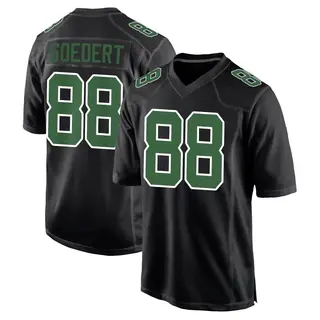 Philadelphia Eagles Youth Dallas Goedert Game Carbon Green Fashion Jersey - Black/Kelly