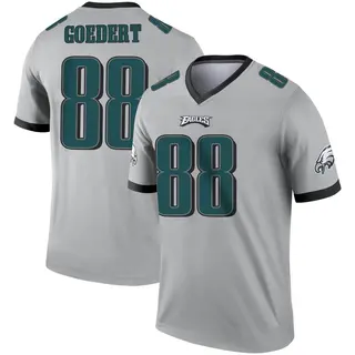 Philadelphia Eagles Youth Dallas Goedert Legend Silver Inverted Jersey