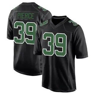 Philadelphia Eagles Youth Dameon Pierce Game Carbon Green Fashion Jersey - Black/Kelly
