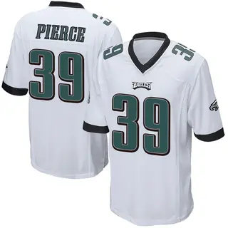 Philadelphia Eagles Youth Dameon Pierce Game Jersey - White