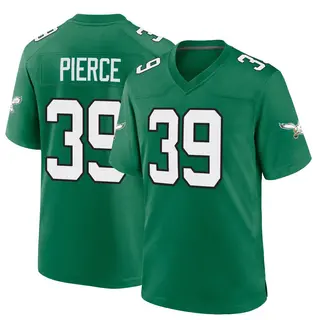 Philadelphia Eagles Youth Dameon Pierce Game Kelly Alternate Jersey - Green