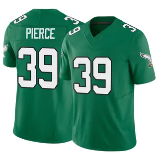 Philadelphia Eagles Youth Dameon Pierce Limited Kelly Alternate Vapor F.U.S.E. Jersey - Green