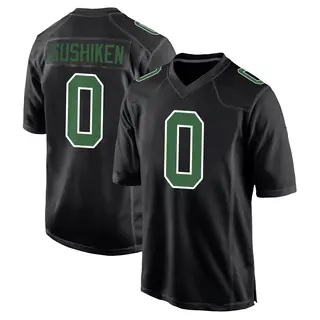 Philadelphia Eagles Youth Kapena Gushiken Game Carbon Green Fashion Jersey - Black/Kelly