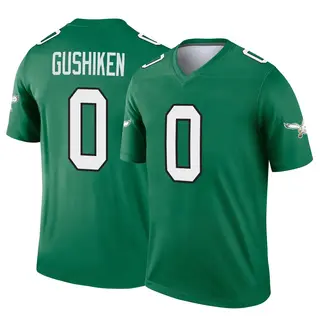 Philadelphia Eagles Youth Kapena Gushiken Legend Kelly Alternate Jersey - Green