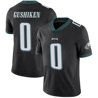 Philadelphia Eagles Youth Kapena Gushiken Limited Alternate Vapor Untouchable Jersey - Black