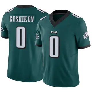 Philadelphia Eagles Youth Kapena Gushiken Limited Vapor F.U.S.E. Jersey - Green