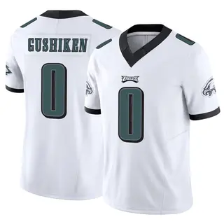 Philadelphia Eagles Youth Kapena Gushiken Limited Vapor F.U.S.E. Jersey - White