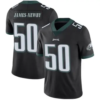 Philadelphia Eagles Youth Keyshawn James-Newby Limited Alternate Vapor Untouchable Jersey - Black