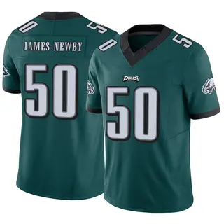 Philadelphia Eagles Youth Keyshawn James-Newby Limited Vapor F.U.S.E. Jersey - Green