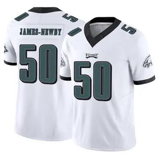 Philadelphia Eagles Youth Keyshawn James-Newby Limited Vapor F.U.S.E. Jersey - White