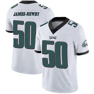 Philadelphia Eagles Youth Keyshawn James-Newby Limited Vapor Untouchable Jersey - White