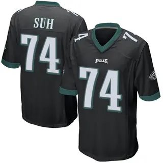 Philadelphia Eagles Youth Ndamukong Suh Game Alternate Jersey - Black
