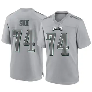 Philadelphia Eagles Youth Ndamukong Suh Game Atmosphere Fashion Jersey - Gray