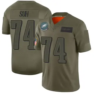 Philadelphia Eagles Youth Ndamukong Suh Limited 2019 Salute to Service Jersey - Camo