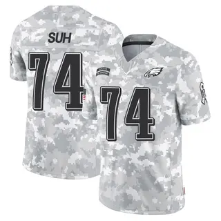 Philadelphia Eagles Youth Ndamukong Suh Limited 2024 Salute to Service Jersey - Arctic Camo