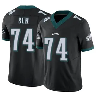 Philadelphia Eagles Youth Ndamukong Suh Limited Vapor F.U.S.E. Jersey - Black