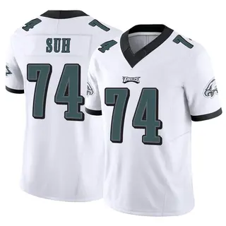 Philadelphia Eagles Youth Ndamukong Suh Limited Vapor F.U.S.E. Jersey - White