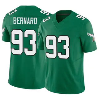 Philadelphia Eagles Youth Uar Bernard Limited Kelly Alternate Vapor F.U.S.E. Jersey - Green