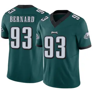 Philadelphia Eagles Youth Uar Bernard Limited Vapor F.U.S.E. Jersey - Green