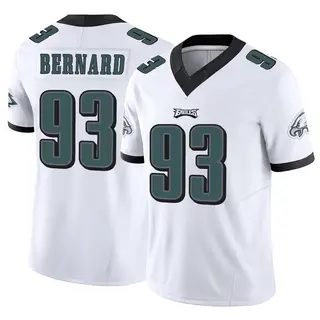 Philadelphia Eagles Youth Uar Bernard Limited Vapor F.U.S.E. Jersey - White